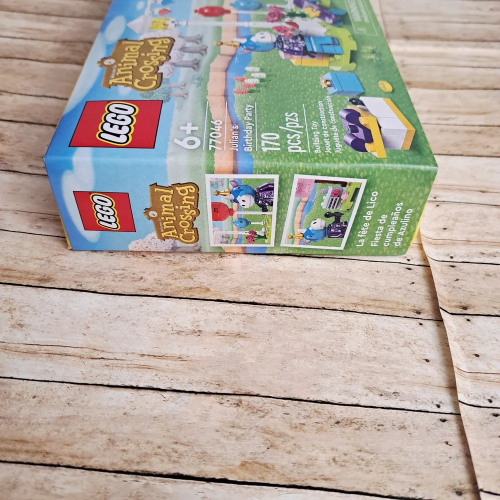 LEGO Animal Crossing Playset - Julian Birthday Party 77046 170 Pieces Multicolor